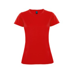 Donitas-dames-t-shirt-Monte-Carlo-red