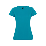 Donitas-dames-t-shirt-Monte-Carlo-turquoise