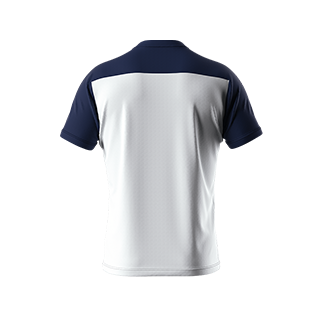 Donitas-heren-t-shirt-Brandon-white-navy-back