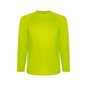 Montecarlo longsleeve fluor geel